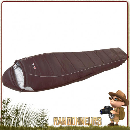 Test du sac de couchage QEZER - efficacité thermique assurée